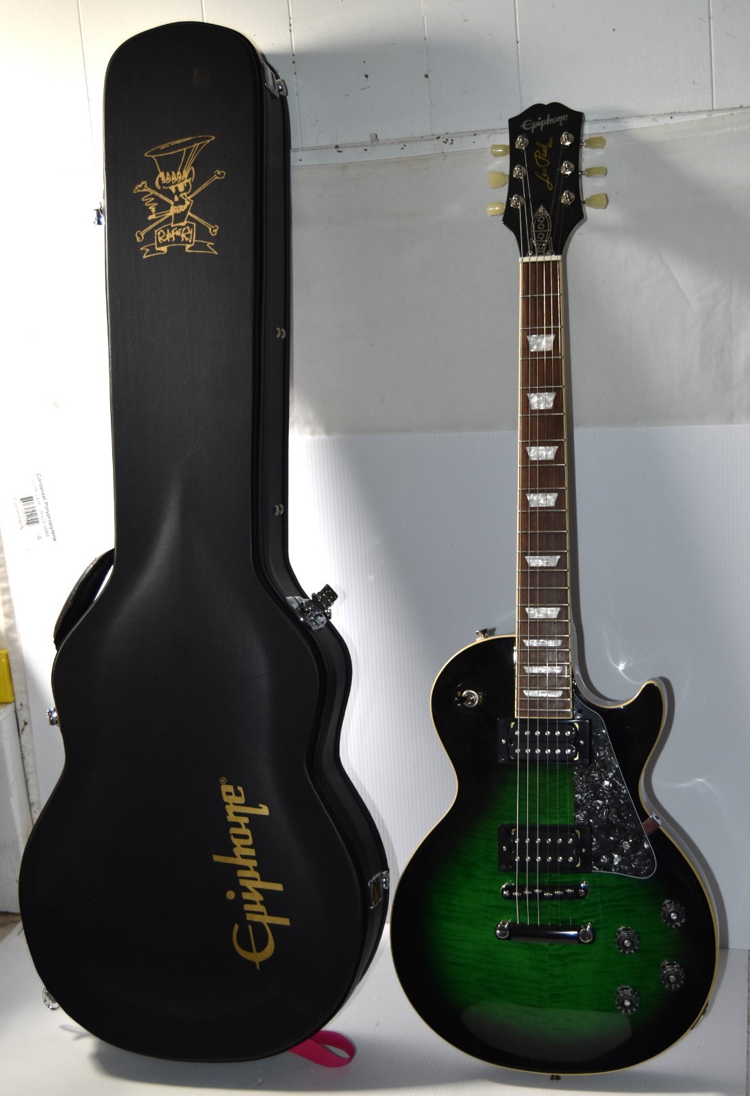 Epiphone Slash Les Paul Standard Anaconda Burst Elec Guitar w/ Slash Hard Case
