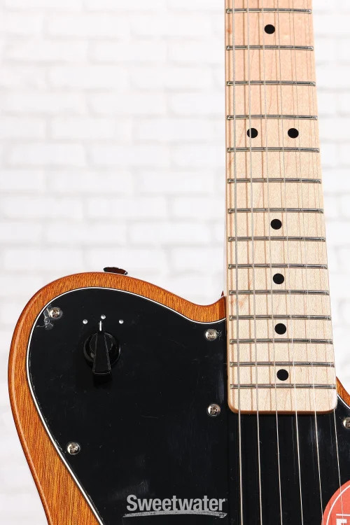 Squier Paranormal Esquire Deluxe Solidbody Electric Guitar – Mocha