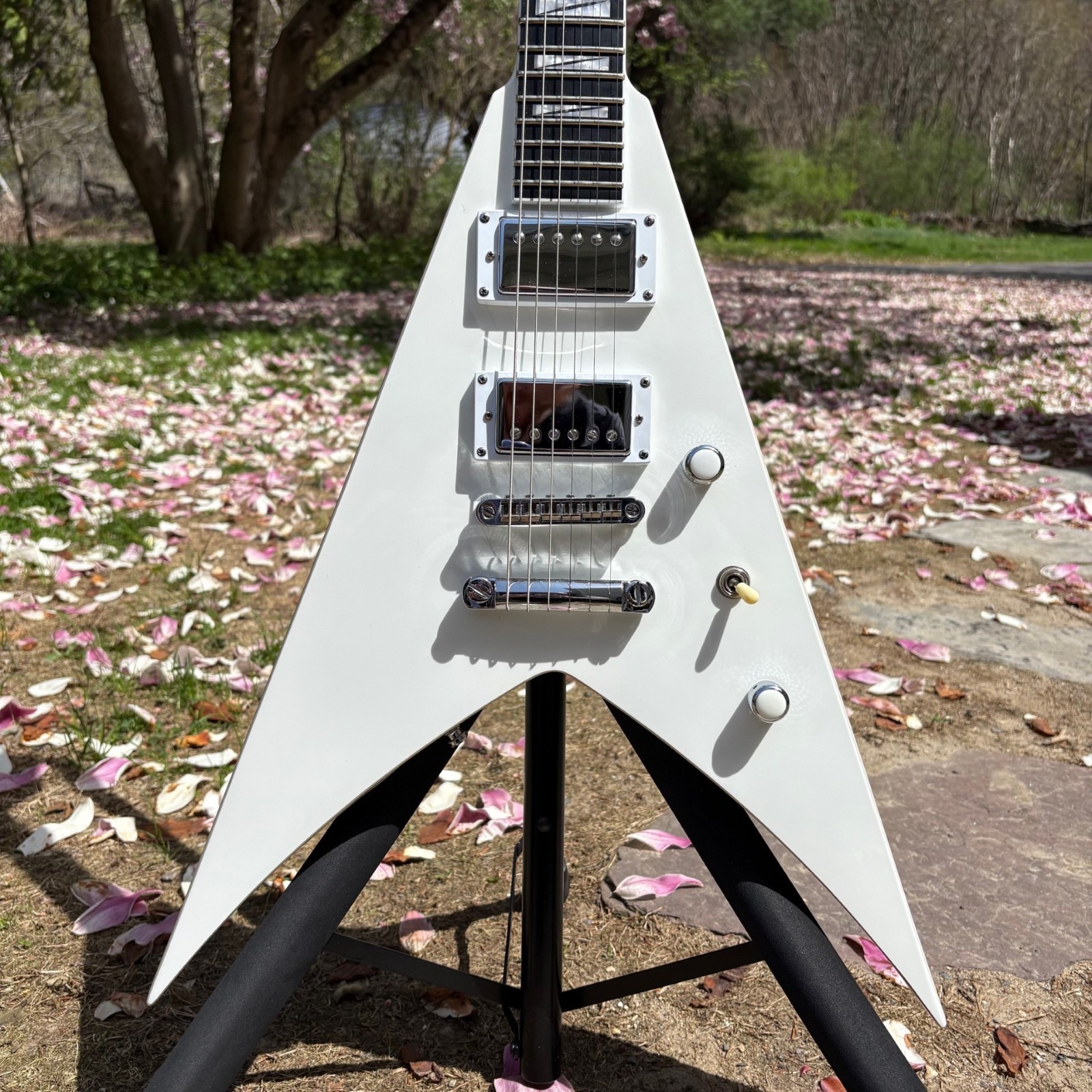 Jackson Pro Series KVT King V 2017-2020 Snow White Flying V