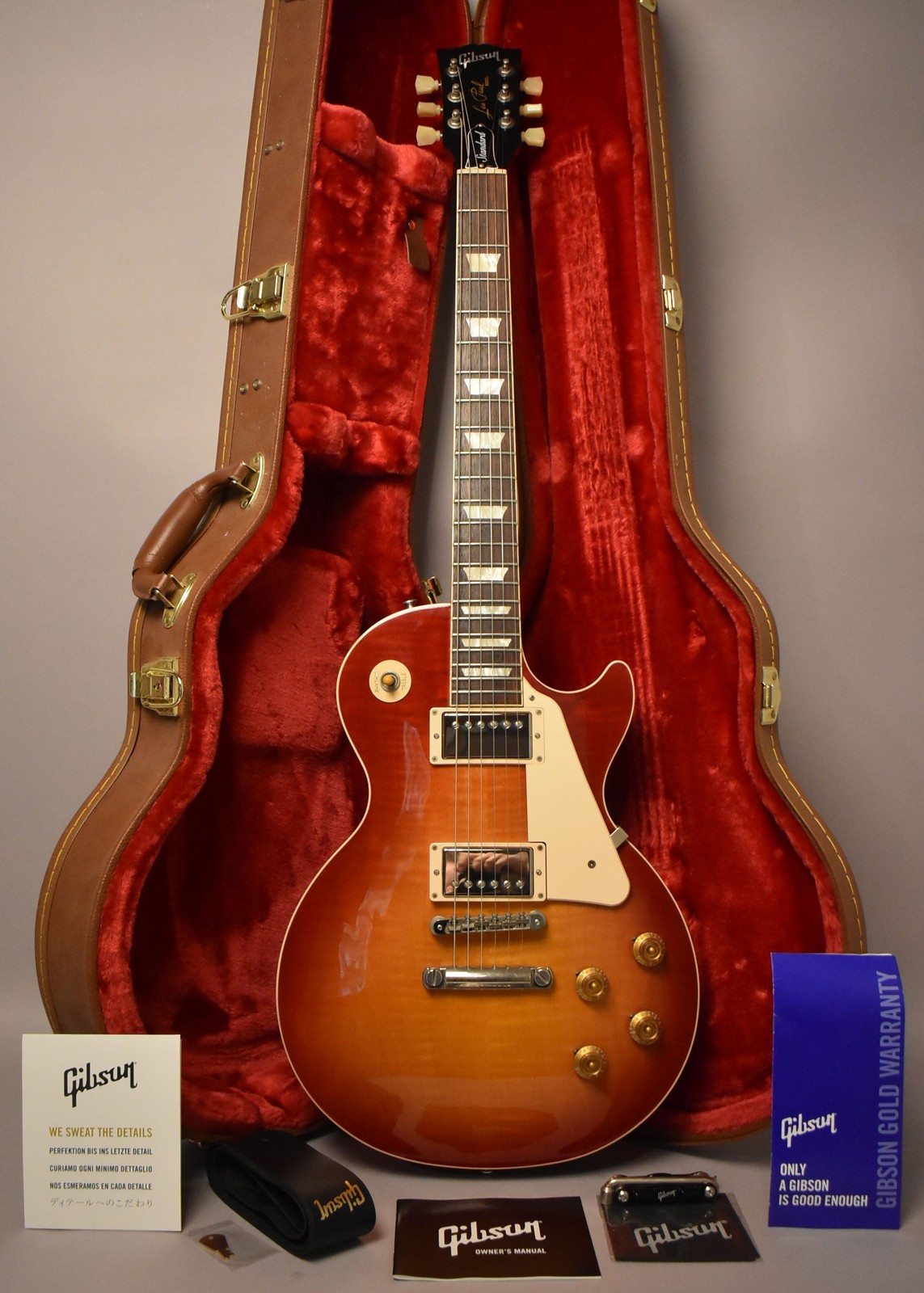 2019 Gibson USA Les Paul Standard 50s AAA Top Heritage Cherry Sunburst w/OHSC