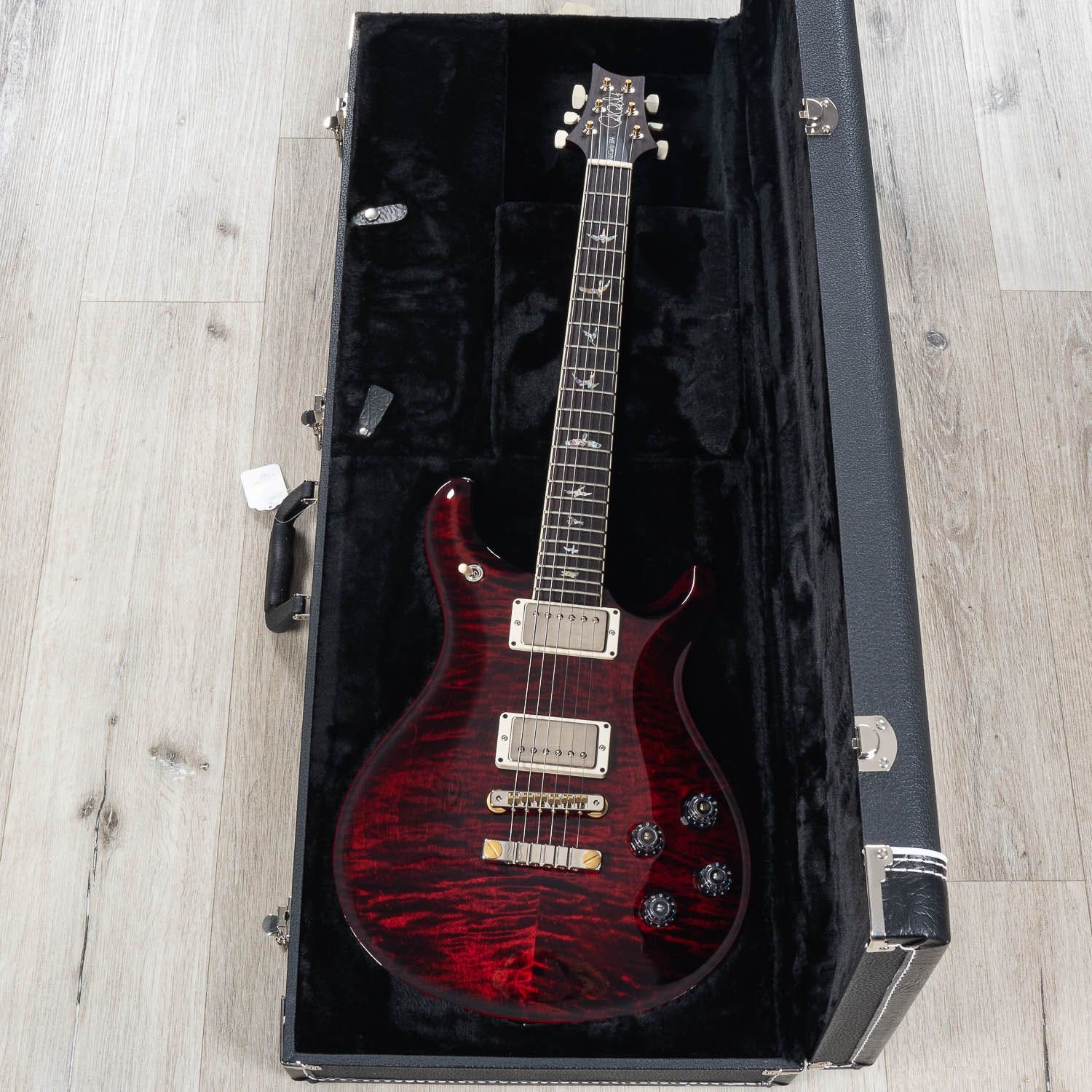 PRS Paul Reed Smith McCarty 594 Guitar, Wing Tuners, Custom Color Fire Red Wrap