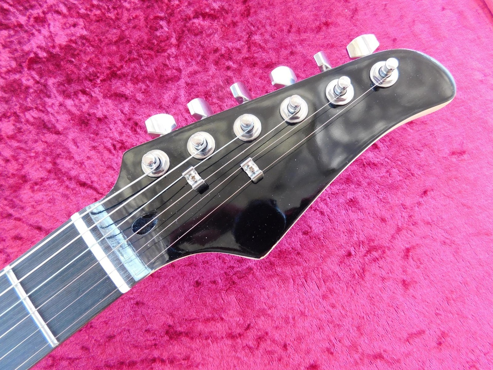 Unbranded “Custom Shack ” Strat, White Squier Humbuckers, Capacitor Upgrade