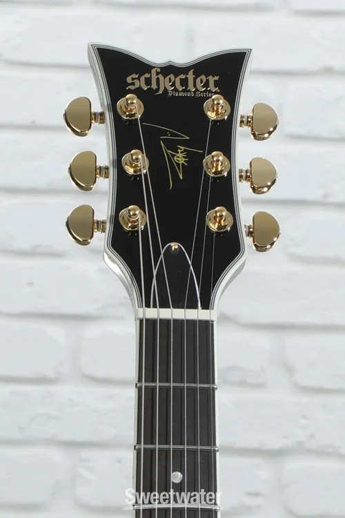 Schecter ZV-H6LLYW66D-S Zacky Vengeance Signature Electric Guitar – Gloss Black