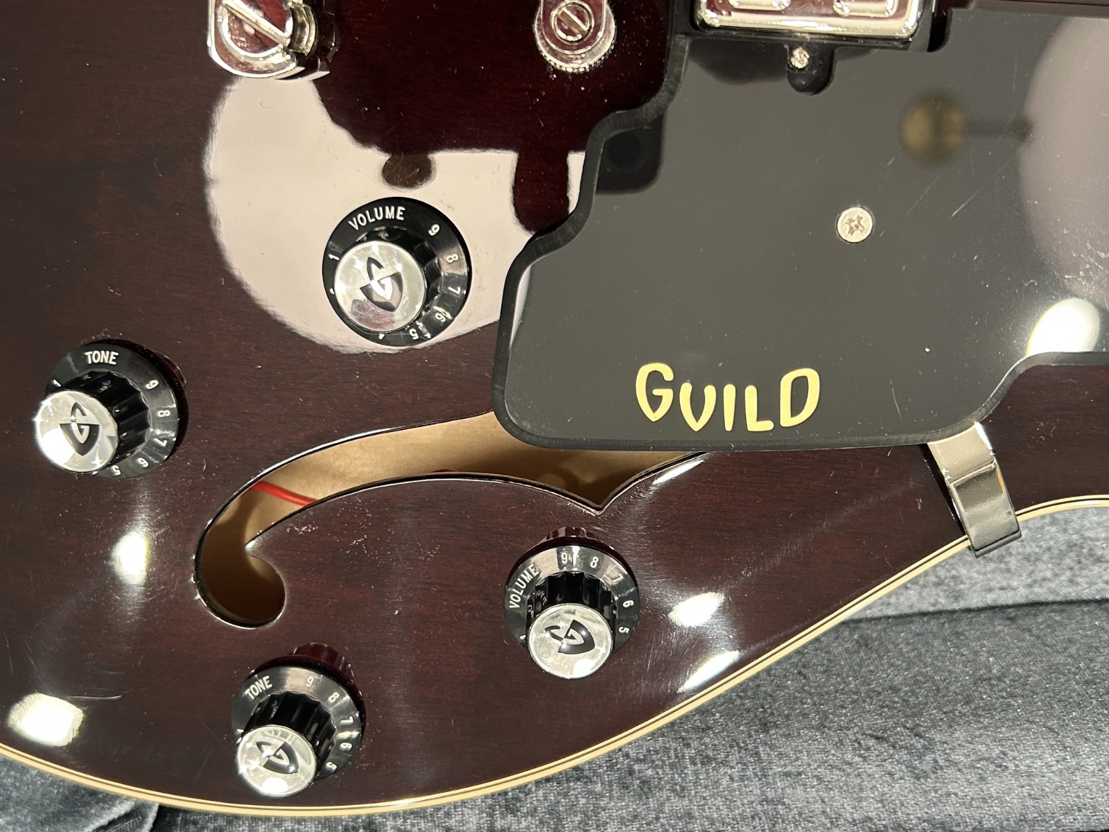 Guild Starfire I DC Vintage Walnut Double Cutaway Semi Hollow Electric *Open Box