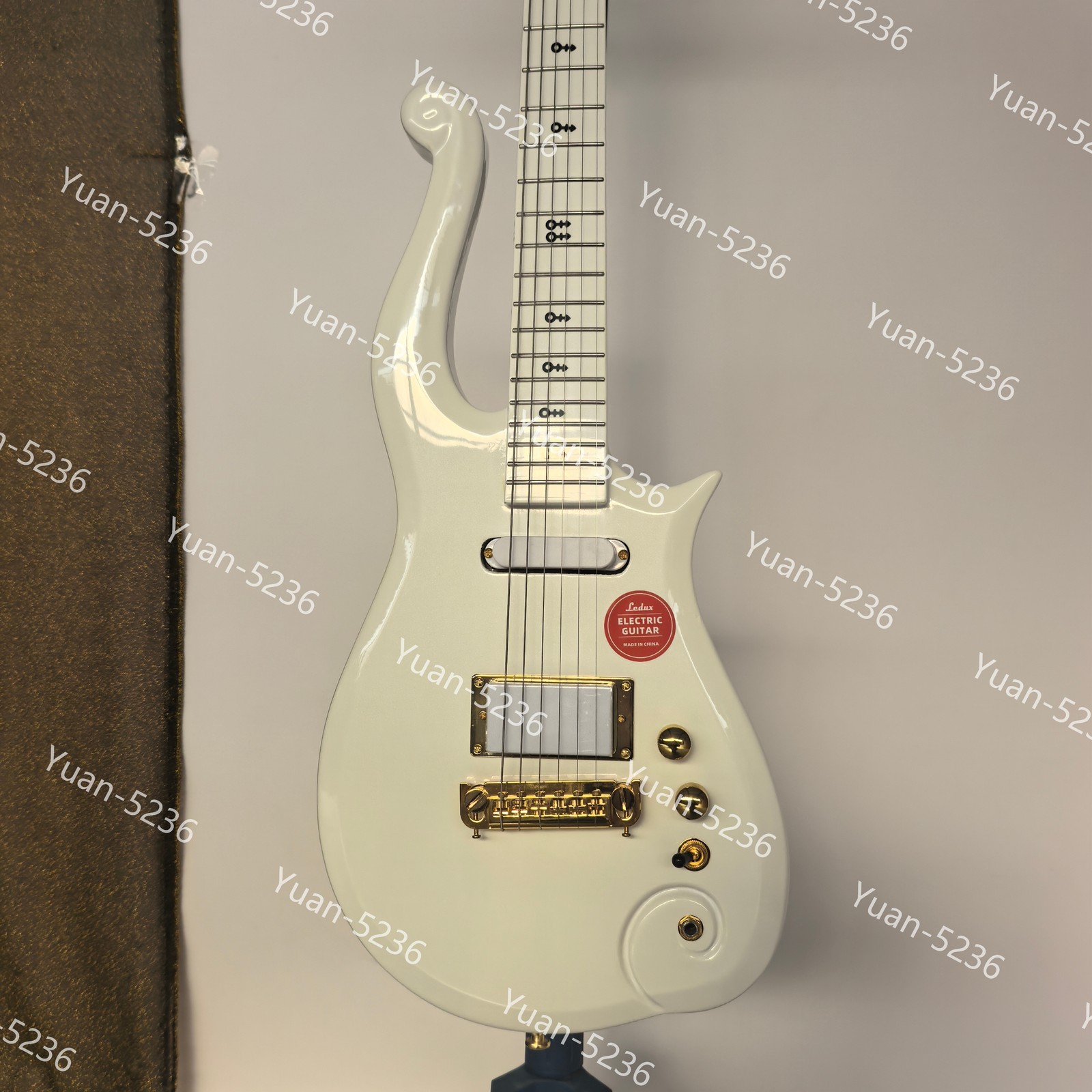 Prince Cloud Bright White Electric Guitar SH Pickups GoldHardware Factory Outlet