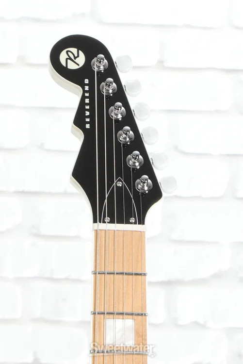 Reverend Matt West Signature Wiz-1 Electric Guitar – Ice White