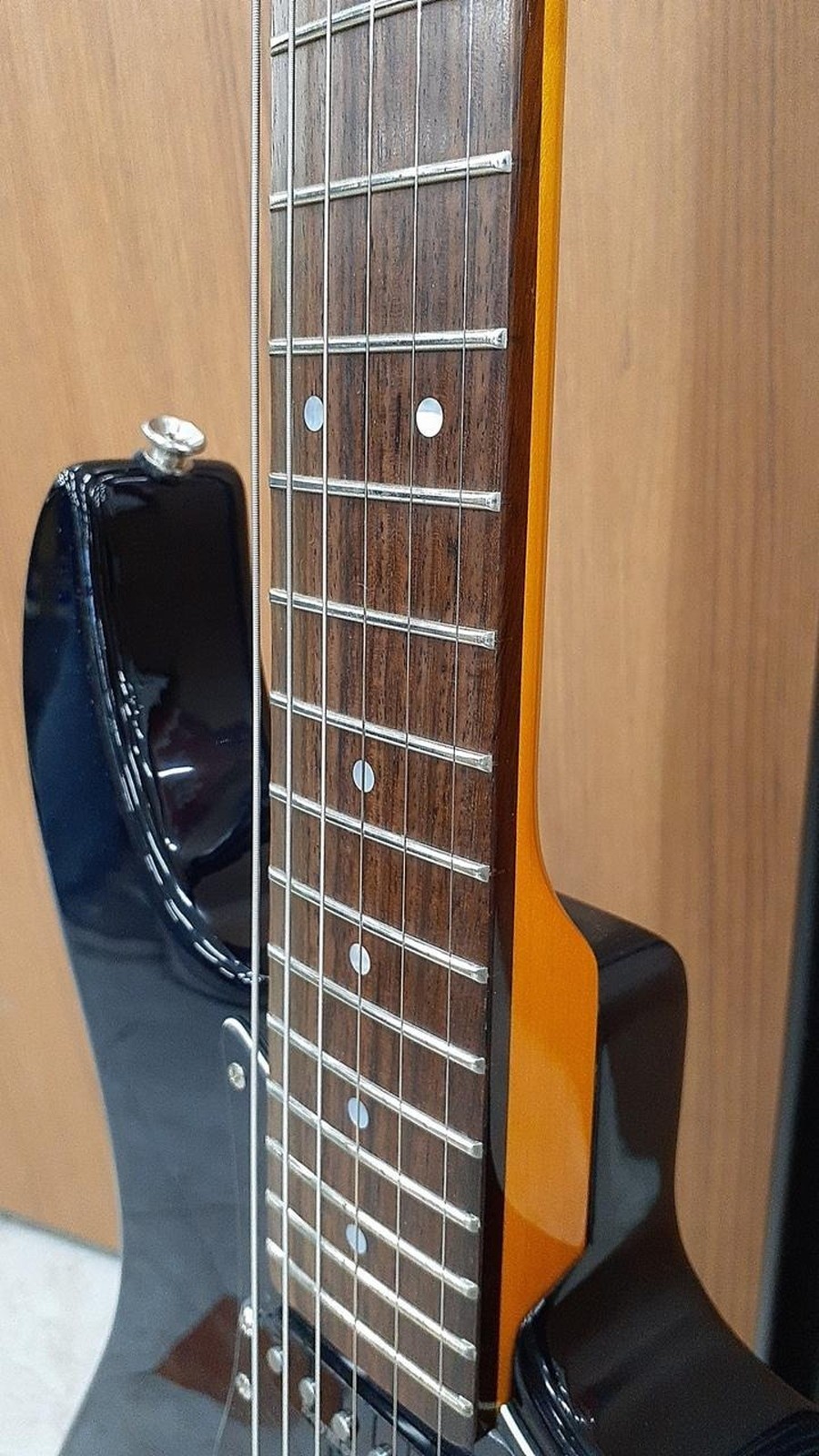 YAMAHA PAC612VIIFM Used Alder body Maple neck Rosewood fingerboard Black