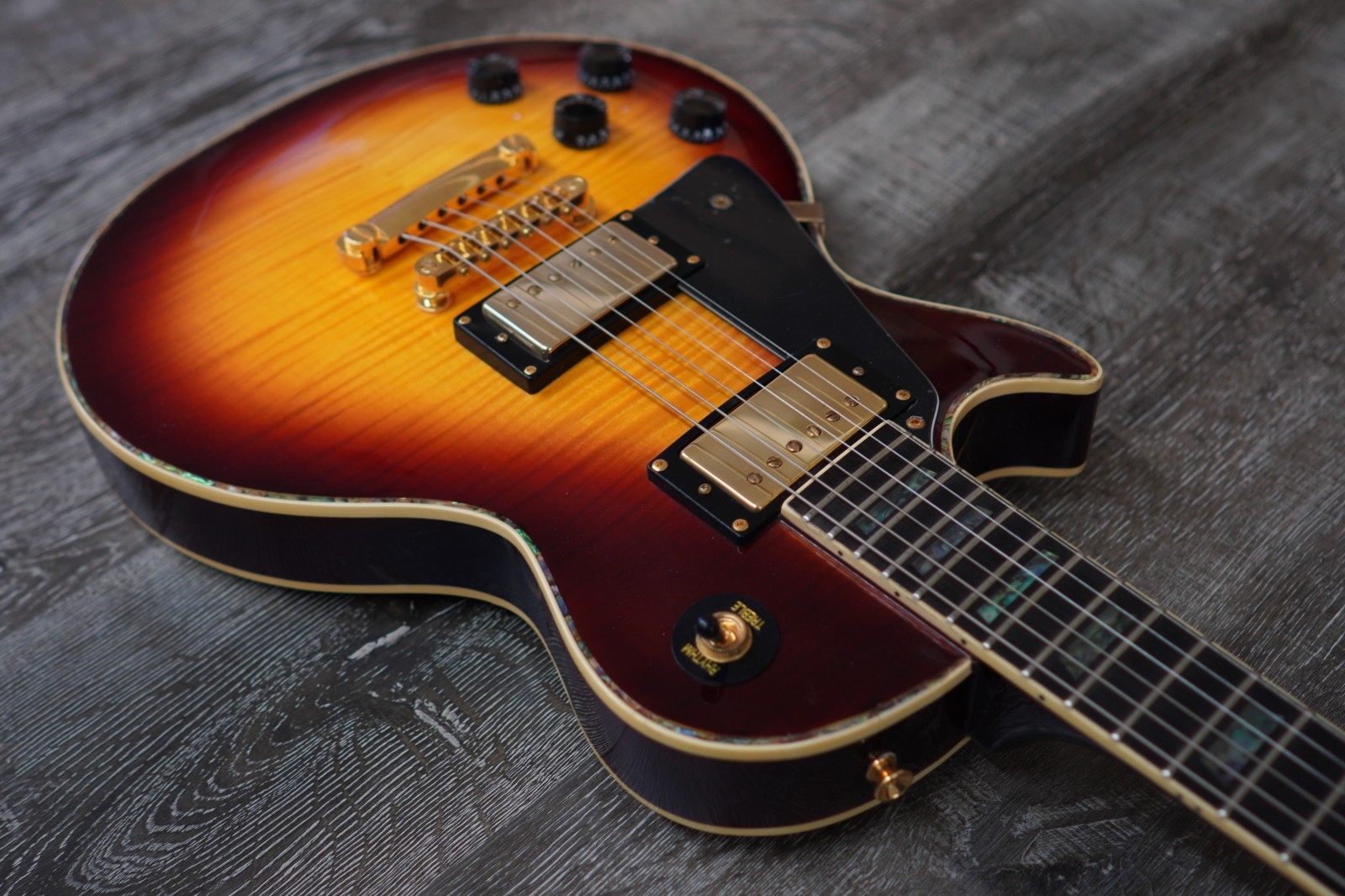 AIO SC77 Electric Guitar TSB left-handed