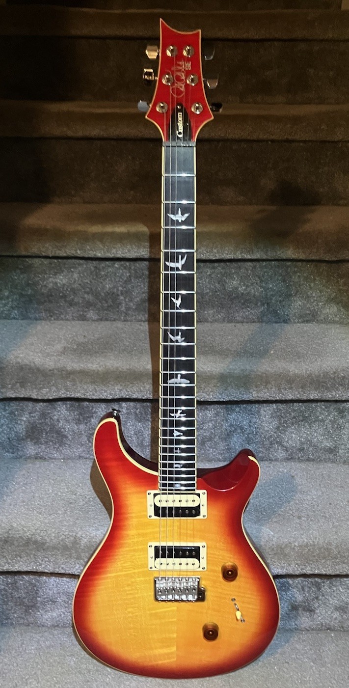 PRS SE Custom 24 Heritage Cherry Sunburst 2010’s + Bag