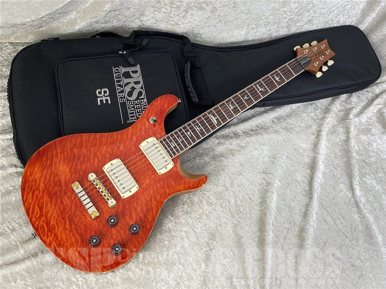 Paul Reed Smith PRS SE McCarty 594 Quilt Blood Orange