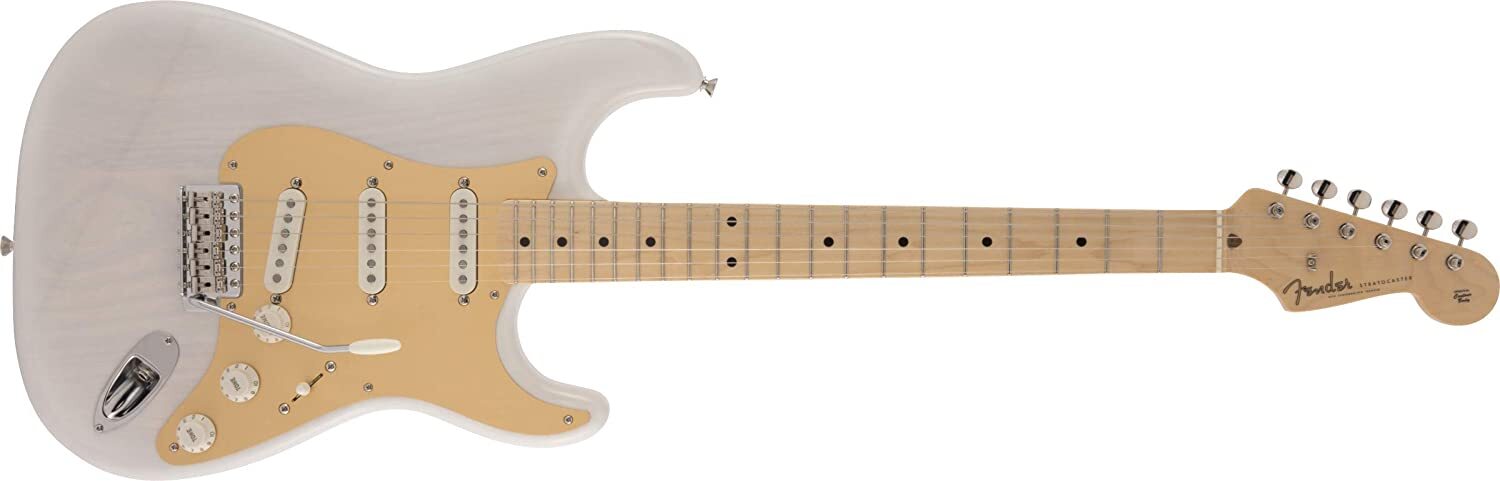 Fender Made in Japan Heritage 50s Stratocaster Maple Fingerboard White Blonde