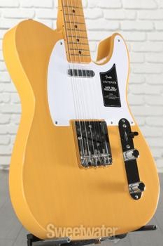 Fender Vintera III Late ’50s Telecaster Electric Guitar – Butterscotch Blonde,