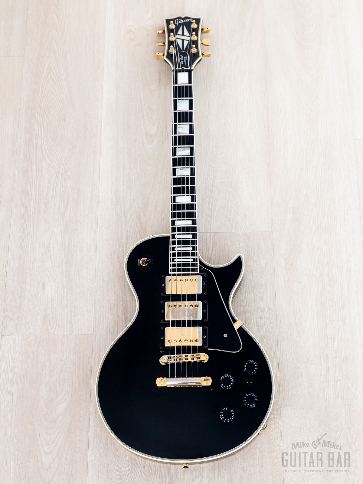 1981 Gibson Les Paul Custom Black Beauty 3 Pickup w/ Tim Shaw & T Tops, Case