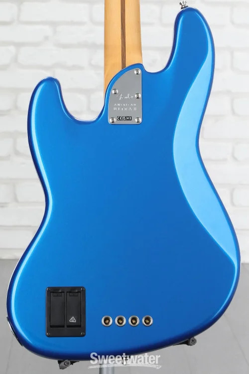 Fender American Ultra II Jazz Bass – Noble Blue, Ebony Fingerboard