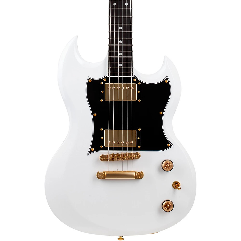 Schecter Guitar Research ZV-H6LLYW66D Zacky Vengeance Guitar Gloss White