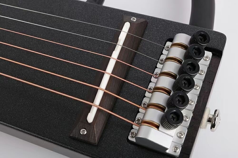 electric acoustic guitar Ultra Short Headless silent travel portable