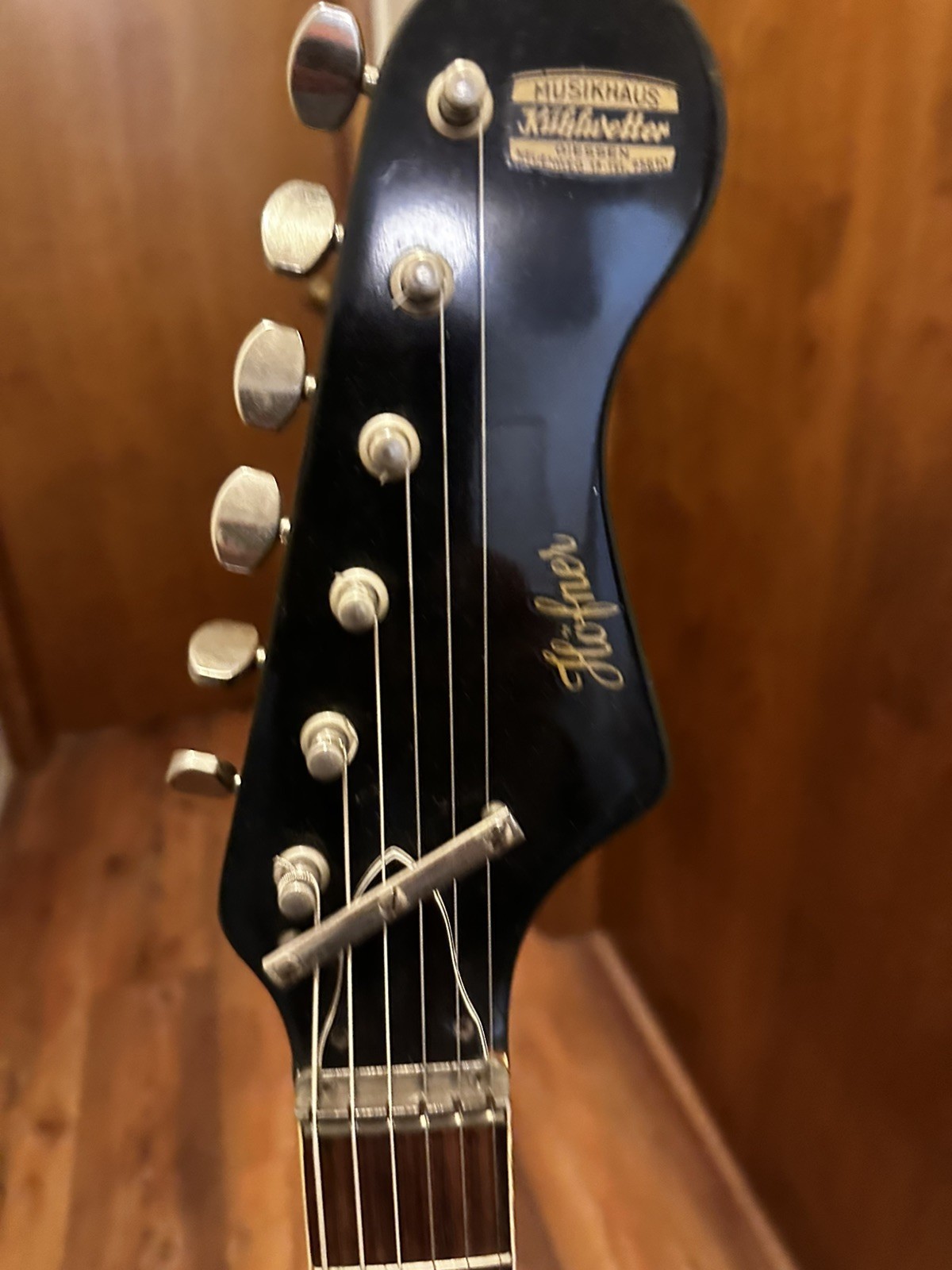 HOFNER 170 VINTAGE sunburst guitar Germany 1960s 1970s VIDEO