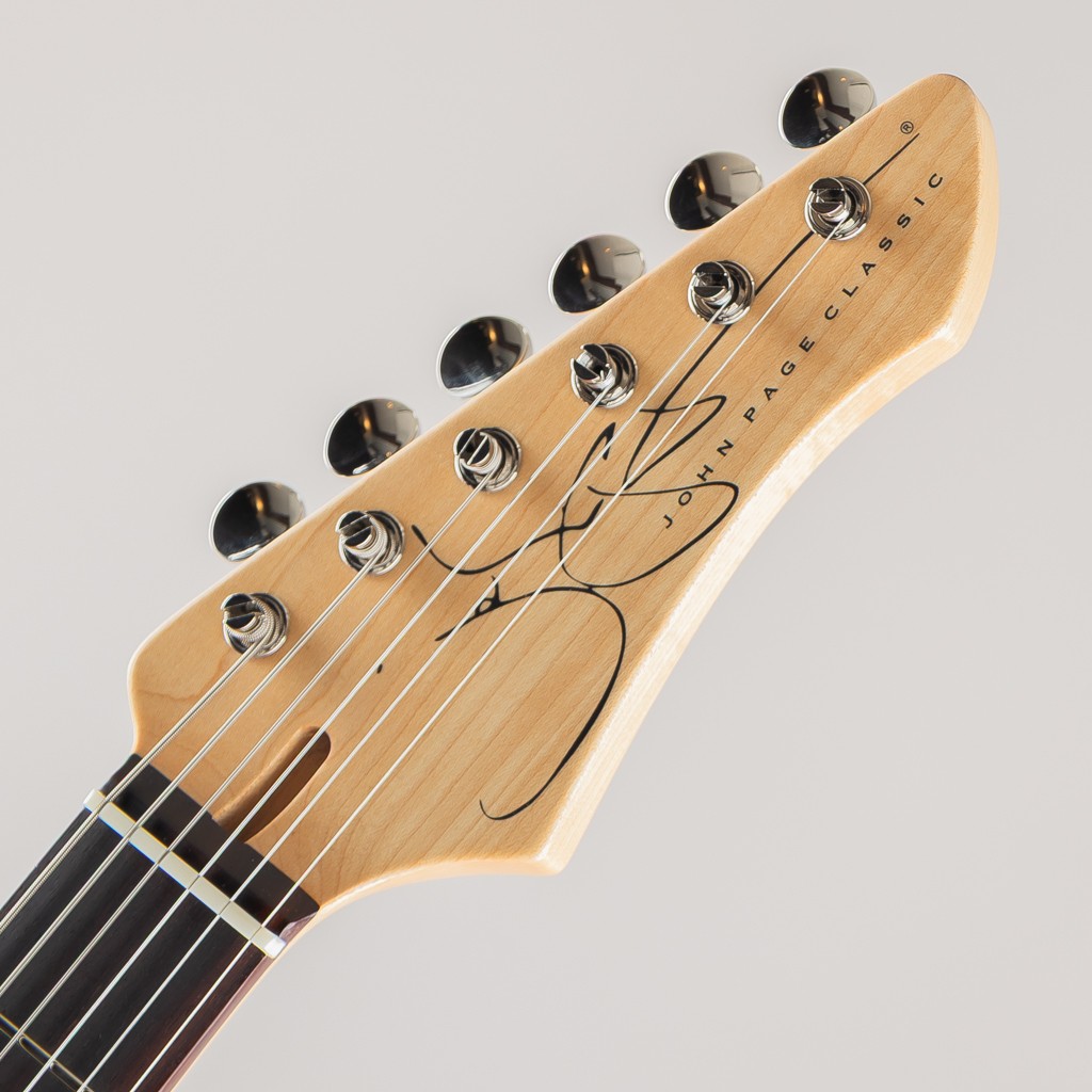 John Page Guitars THE AJ Azure Blue w Rosewood