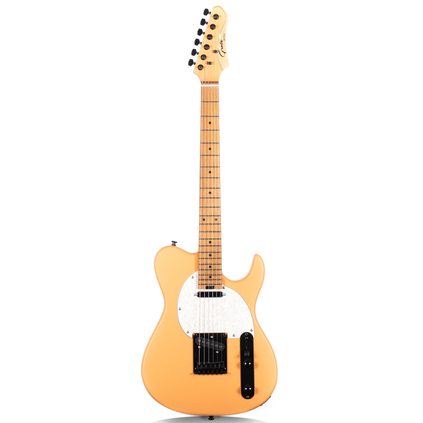 Professional Electric Guitar with Roasted Maple Neck Solid Body 6 Strings 4