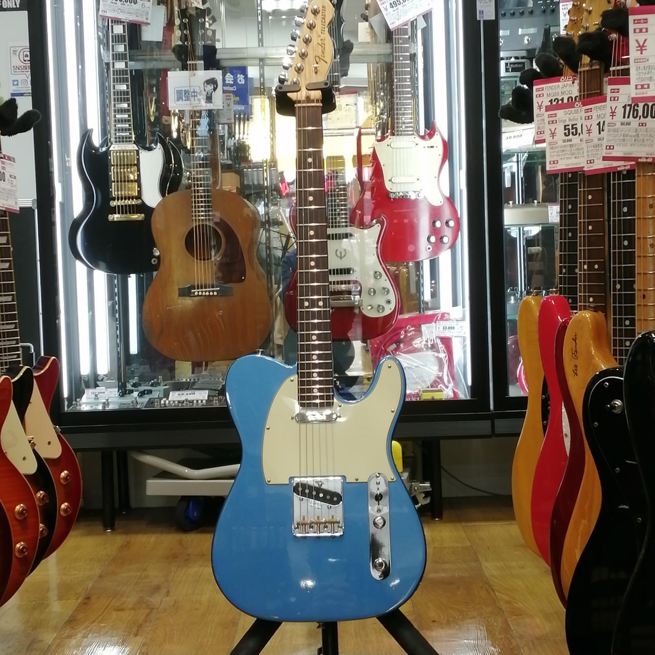 Fender American Special Telecaster Metallic Blue USA 2016 Solid Electric Guitar