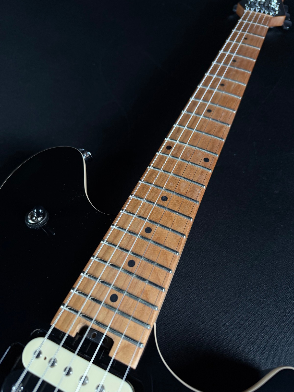 EVH Wolfgang Special, Baked Maple – Black
