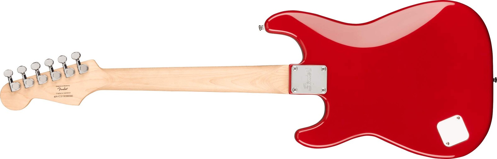 Squier Mini Stratocaster® Electric Guitar, Laurel Fingerboard, Dakota Red, with