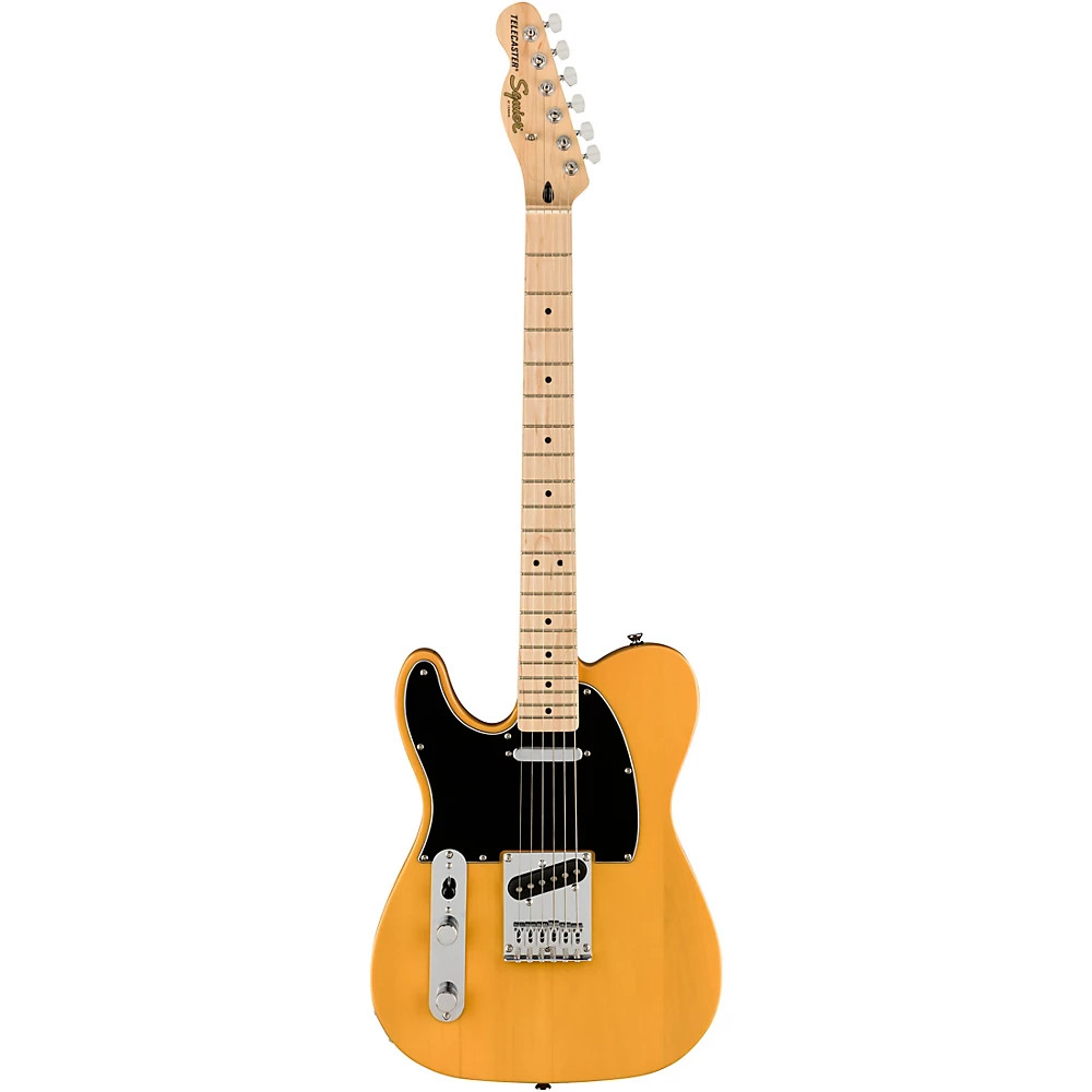 Squier Affinity Telecaster Maple FB Left-Handed Guitar Butterscotch Blonde