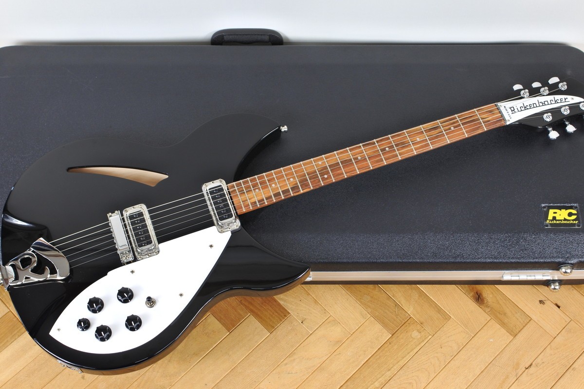 Rickenbacker 330 JG Jetglo Made in USA Semi‑Hollow Electric Guitar w/ Hard Case
