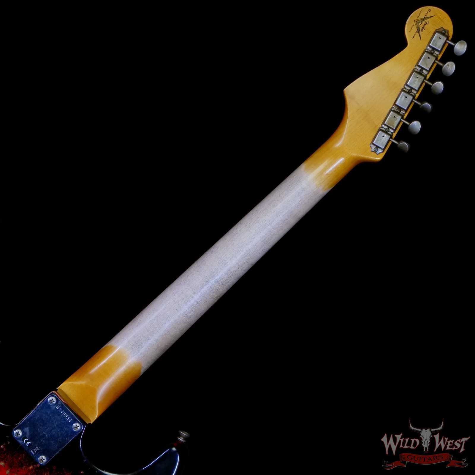2026 Fender Custom Shop Black Lightning Stratocaster Floyd Rose Heavy Relic
