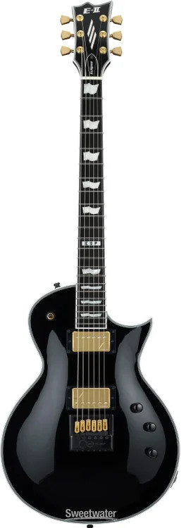 ESP E-II Eclipse Full Thickness EverTune Electric Guitar – Black, Dent and