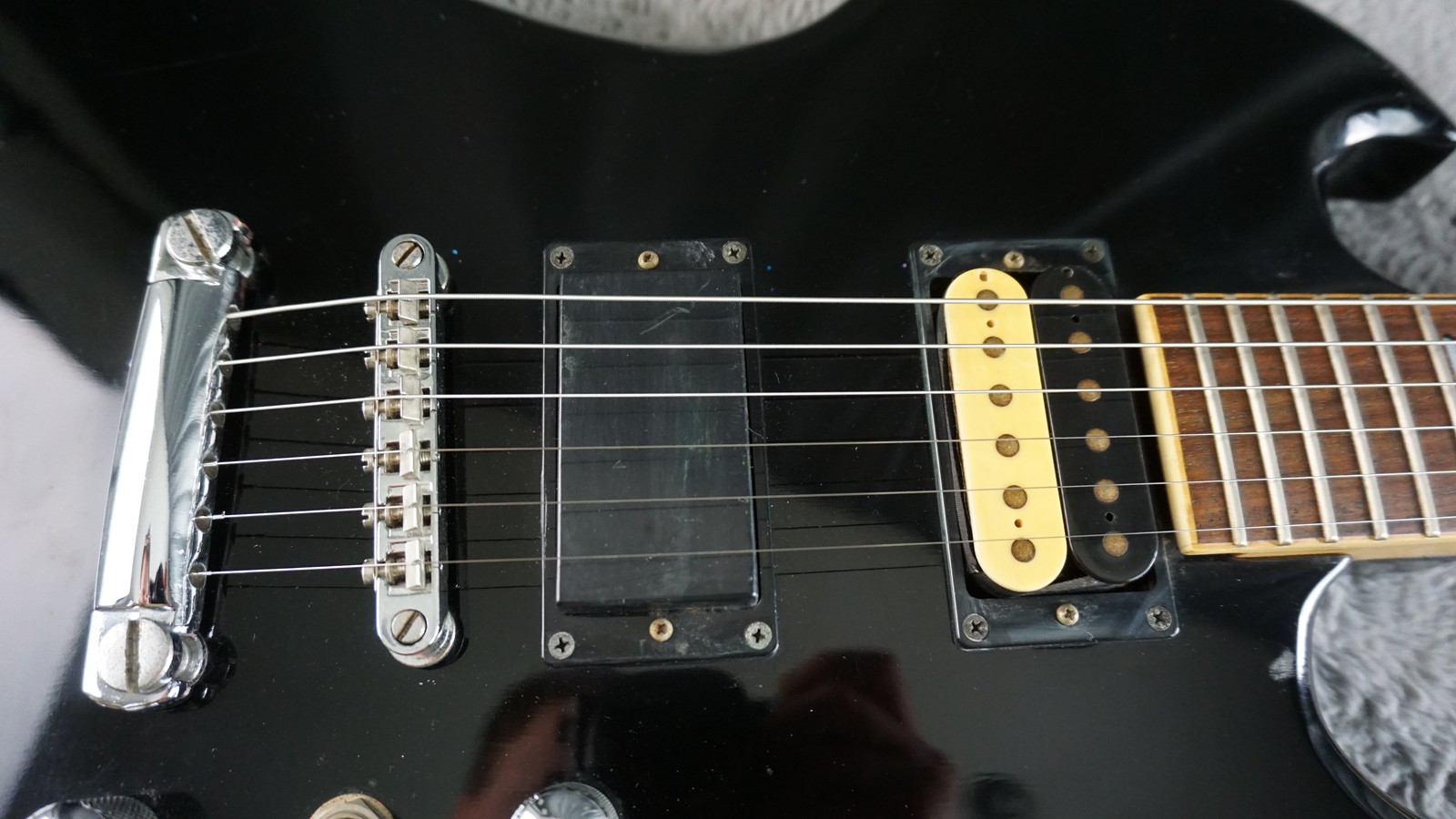 Aria Pro II Mockingbird – Black Korea