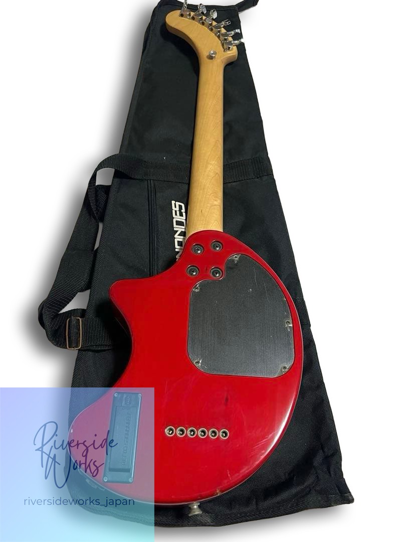 FERNANDES ZO-3 GF Red Built-in Amp Guitar