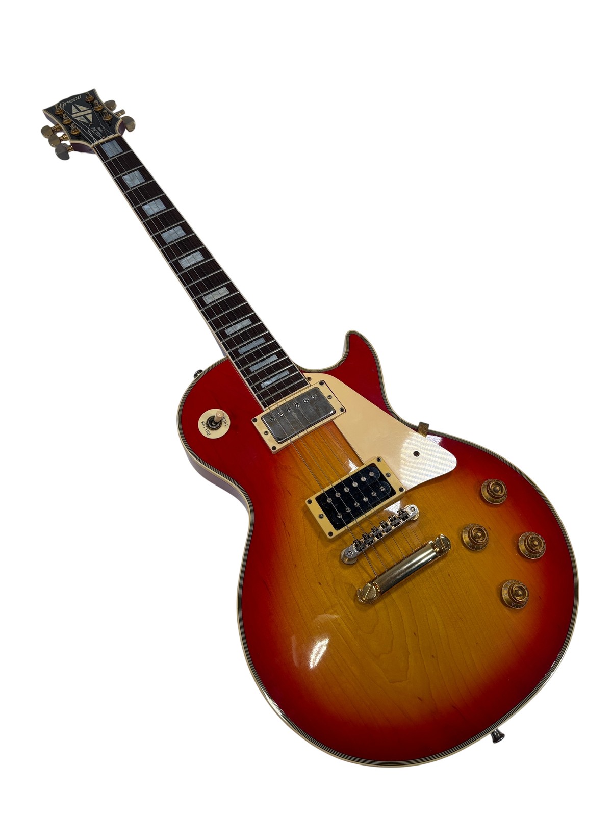 Greco 1980’s Super Real Custom Right-Handed 6-String Electric Guitar – Sunburst