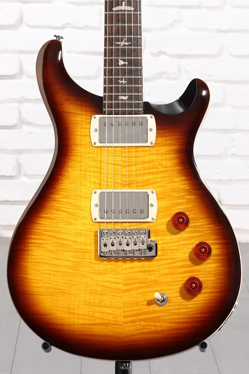 PRS SE DGT David Grissom Solidbody Electric Guitar – McCarty Tobacco Sunburst