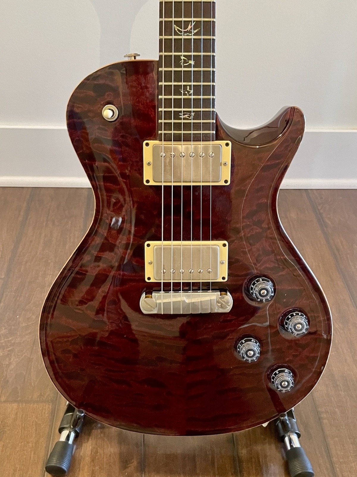 PRS 1957/2008 sc245 Guitar – “10 Top” Cranberry Quilt – 101/250 – VERY RARE!!!
