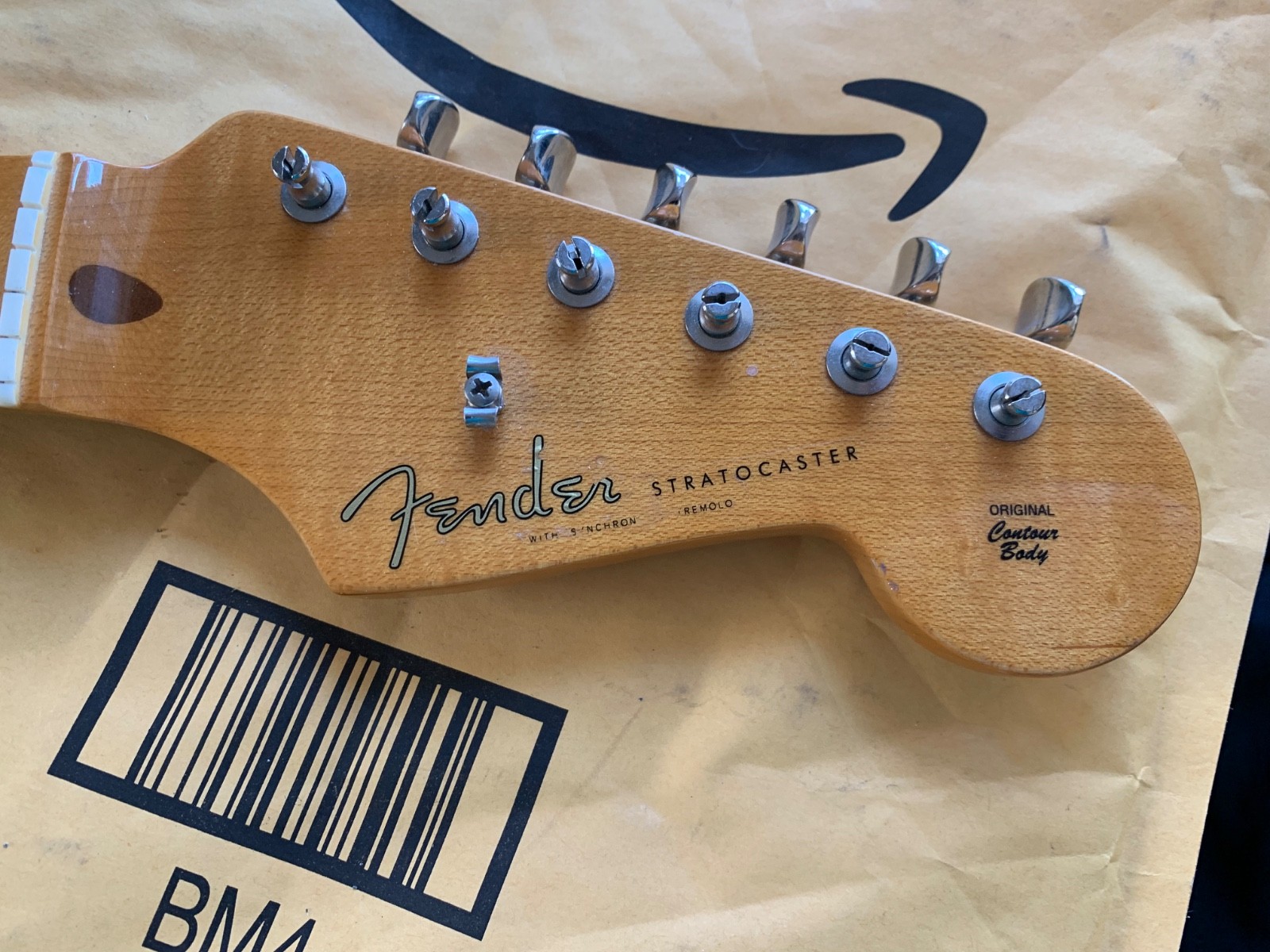Relic 1960’s style Fender Stratocaster MJT Body and Fender USA parts