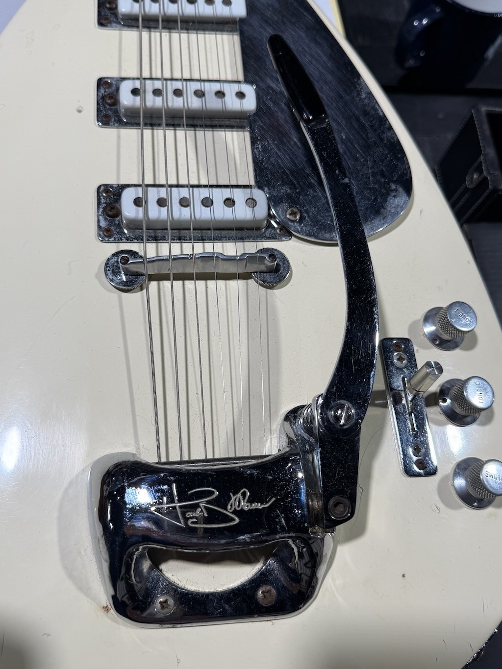 1965 Vox Phantom Mark III UK “Prototype” crazy rare w/some celebrity ownership.