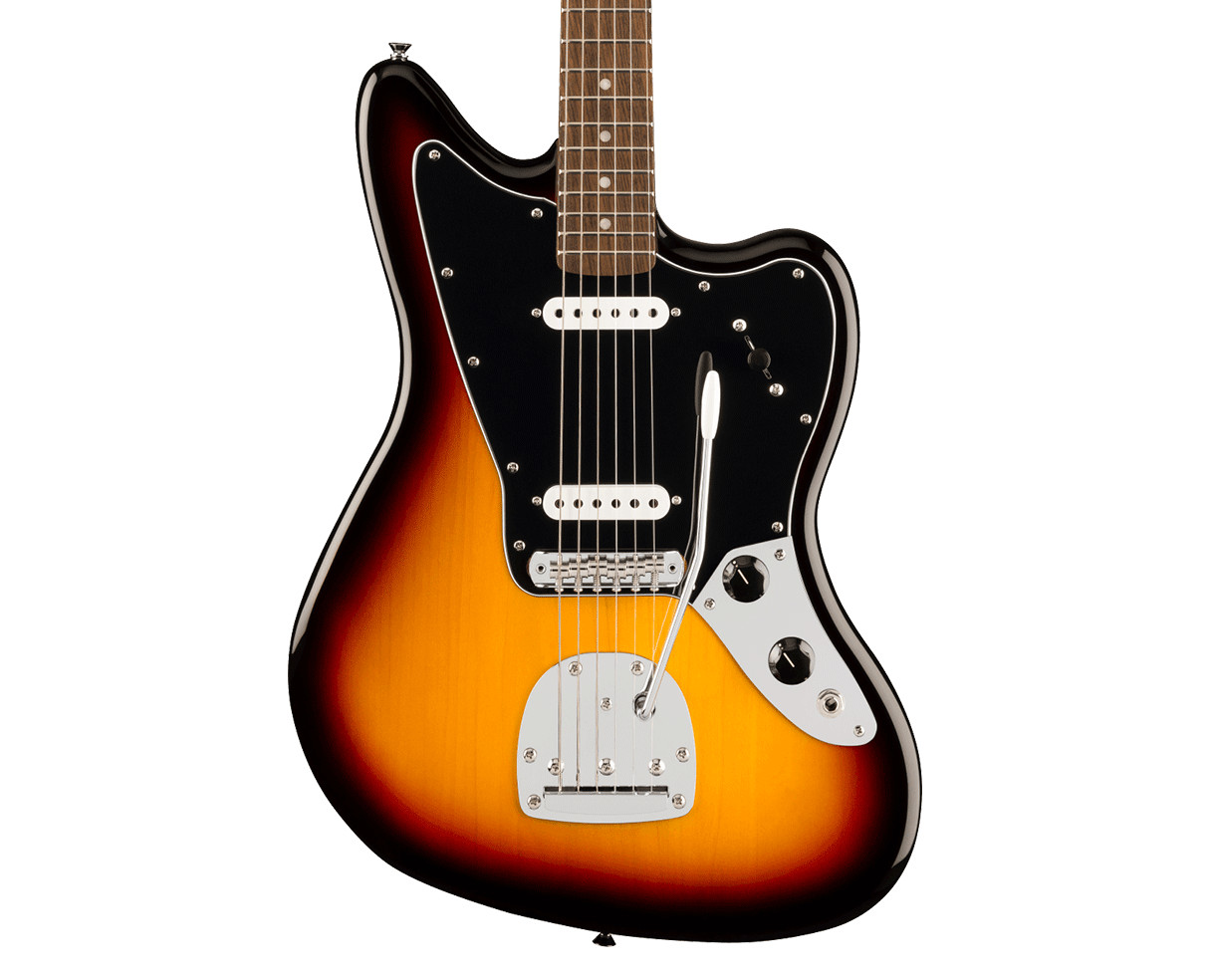 Squier Affinity Jaguar – 3-Color Sunburst w/Laurel FB