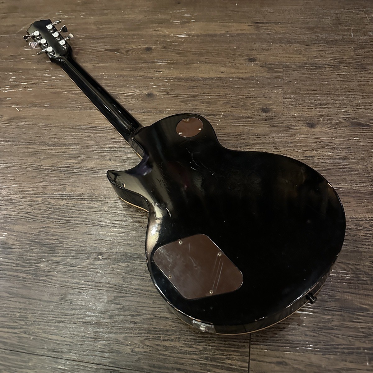 Ornetts Gm-5R Black Laminate Mod Electric Guitar Asahi Woodworking -R046