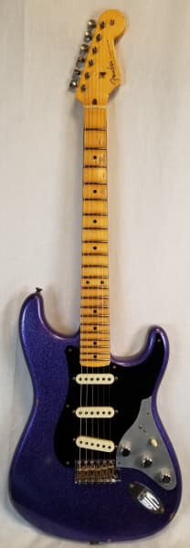 Fender Custom Shop Limited Edition Poblano II Strat Relic, Purple Sparkle, w/HSC