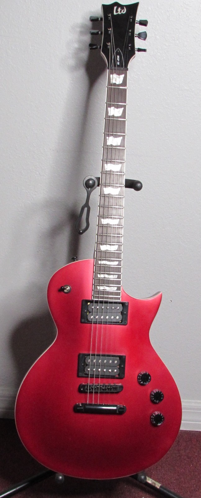 ESP LTD EC-256 Candy Apple Red 6 String Electric Guitar