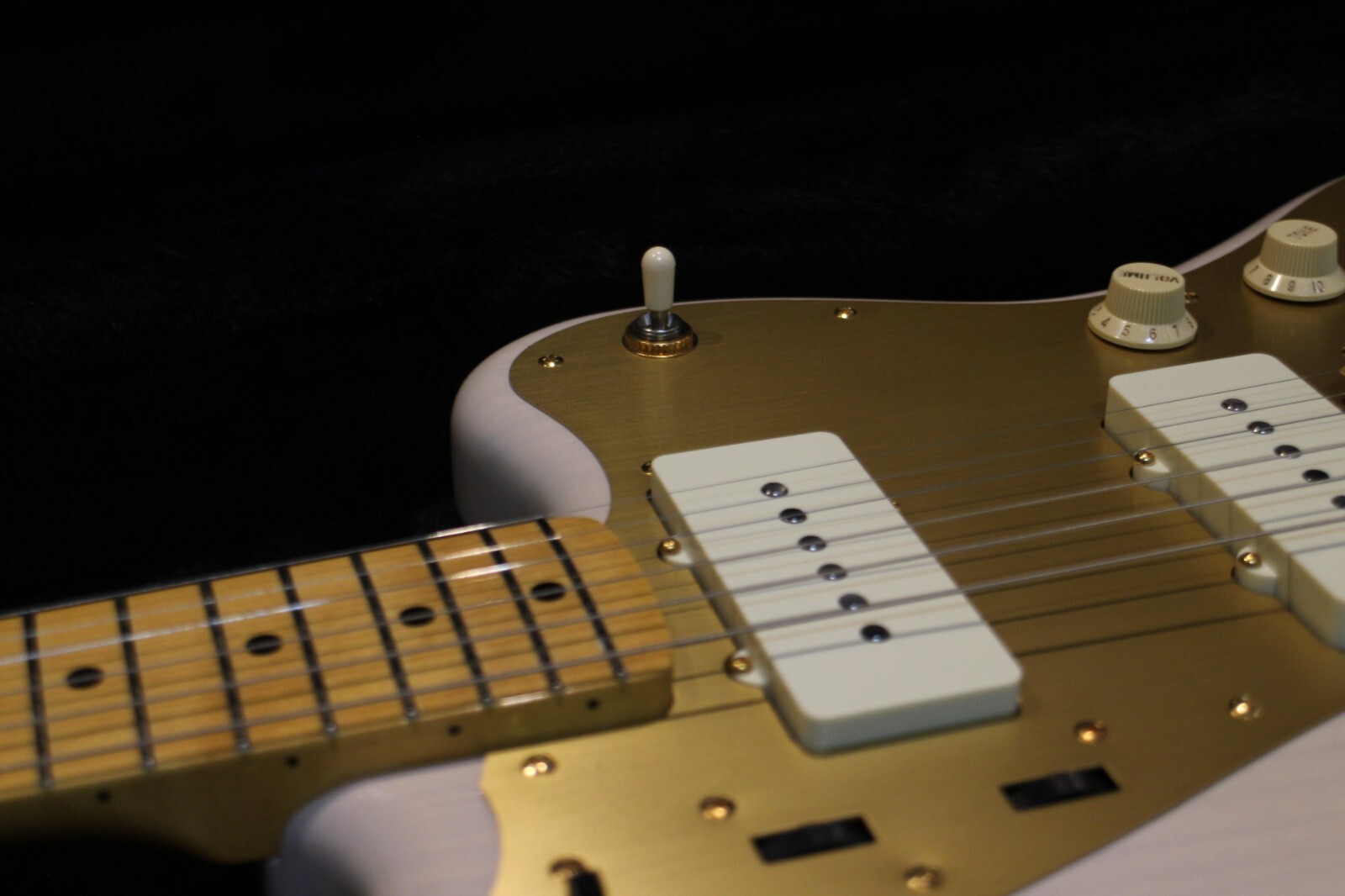 NEW Fender Japan Jazzmaster JM66G USB/M Blonde Gold GT296 230518