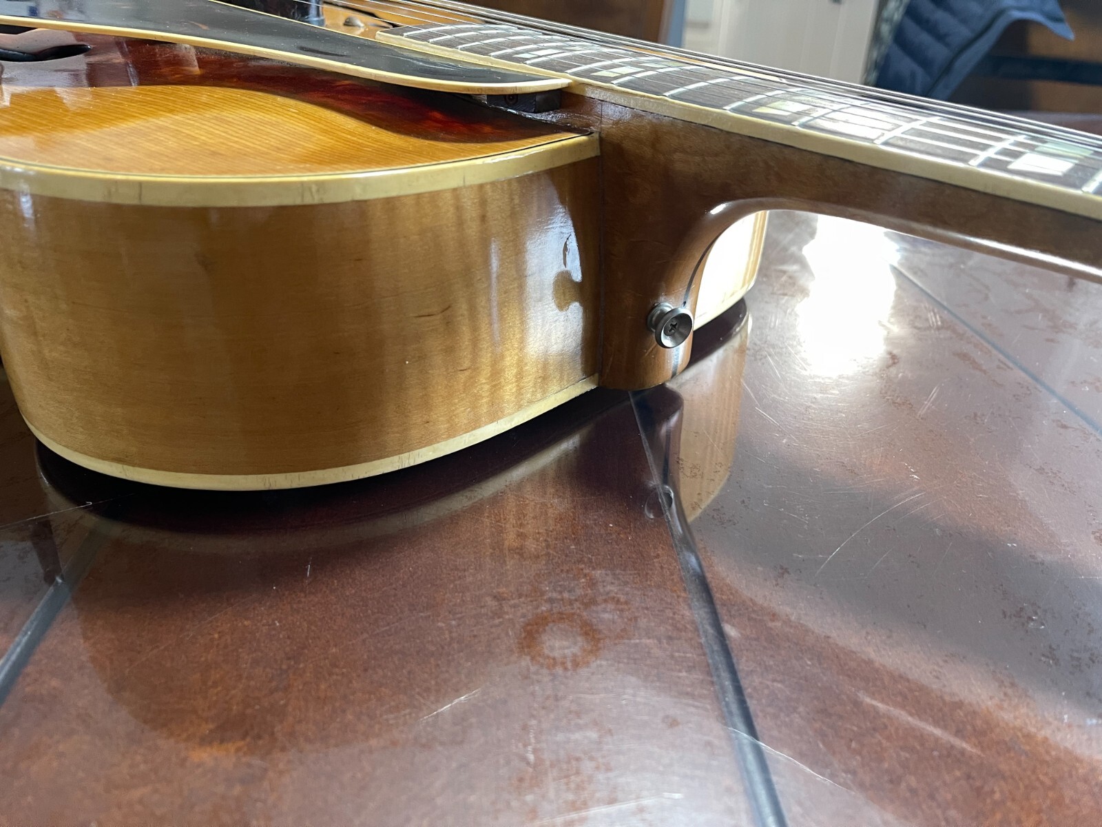 1941 Gibson ES-300 Arch Top Blonde Hollow Body Electric Guitar NICE EXAMPLE