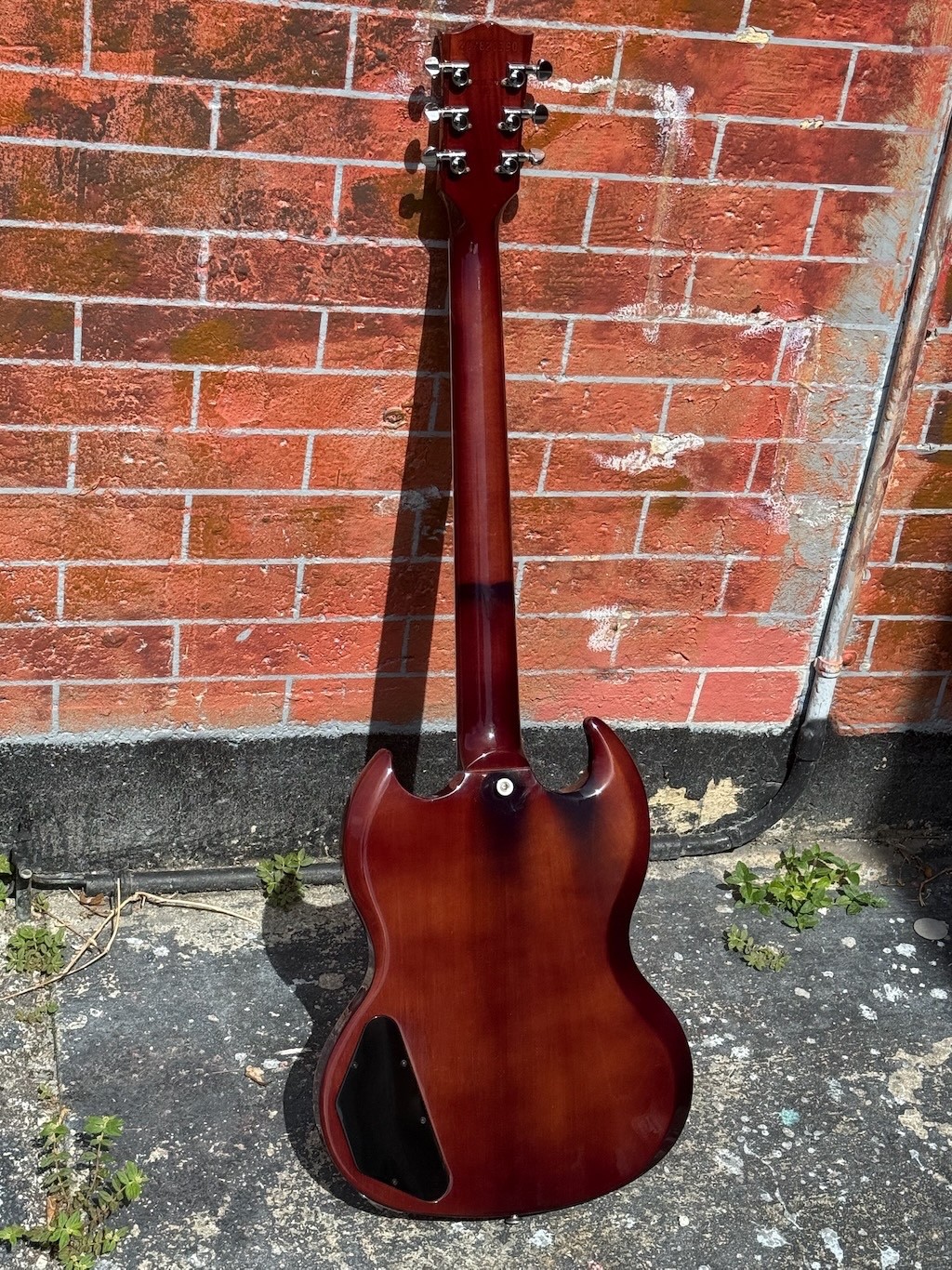 2022 Gibson SG Modern a takeoff on an SG Custom in a stunning Blueberry Fade !
