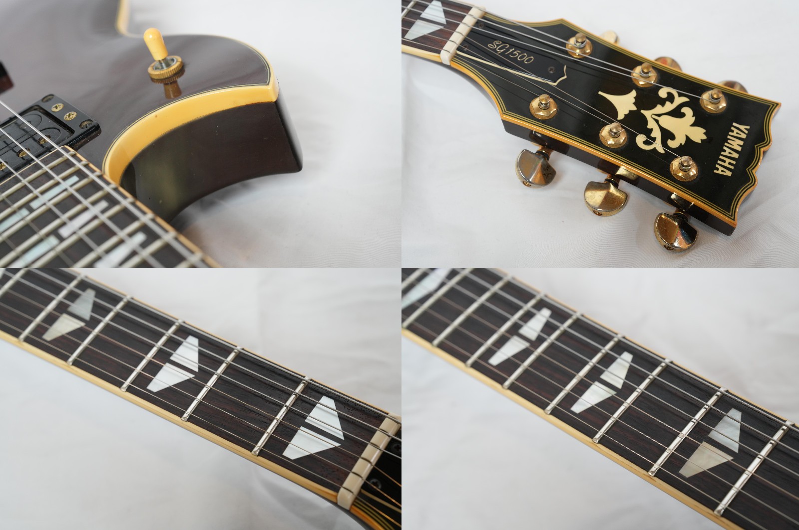 YAMAHA SG1500 Brown, 1980s mid-range model, made in Japan, vintage.