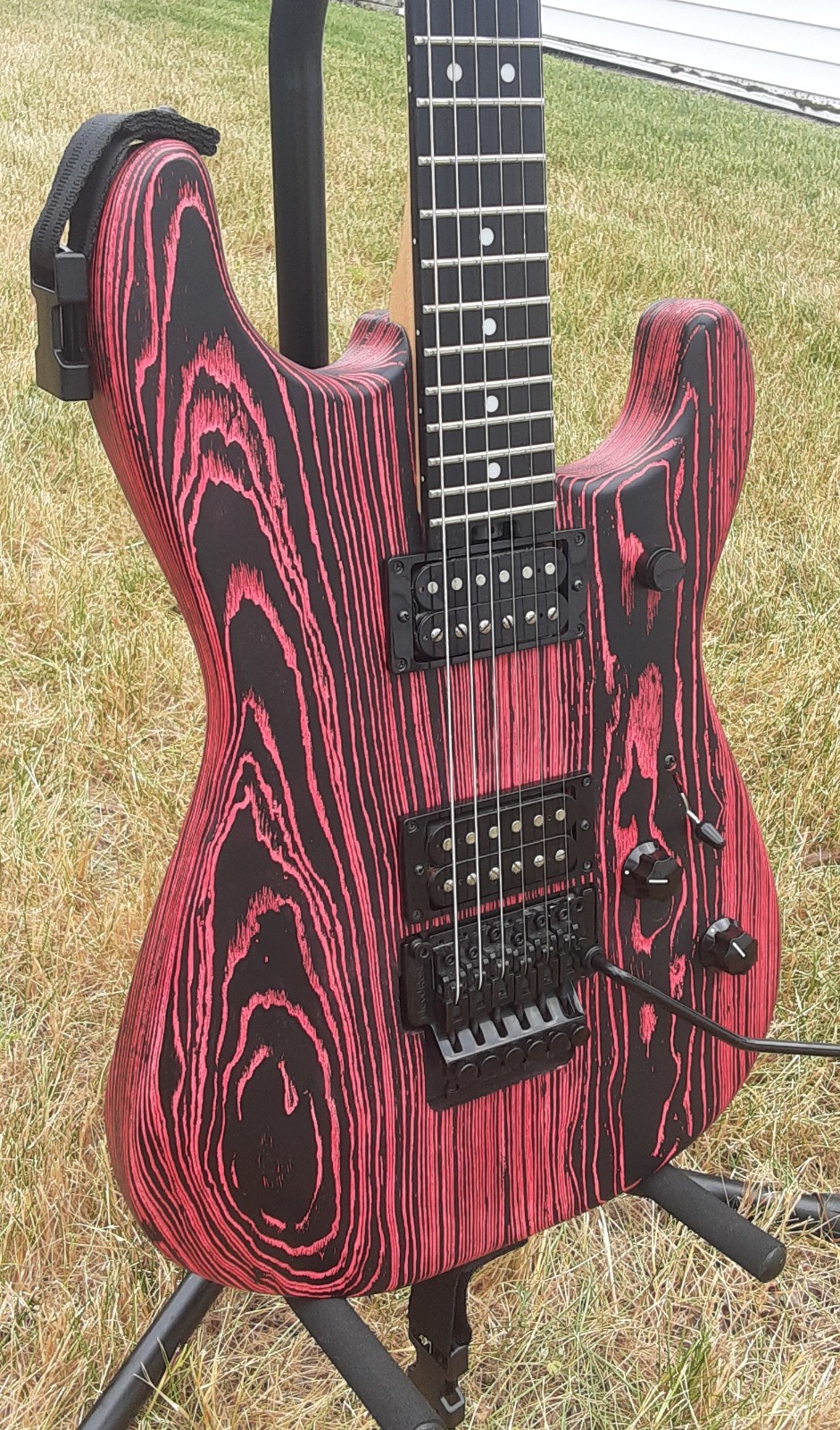 Charvel San Dimas Ash – Custom Hot Rod – One of a Kind!
