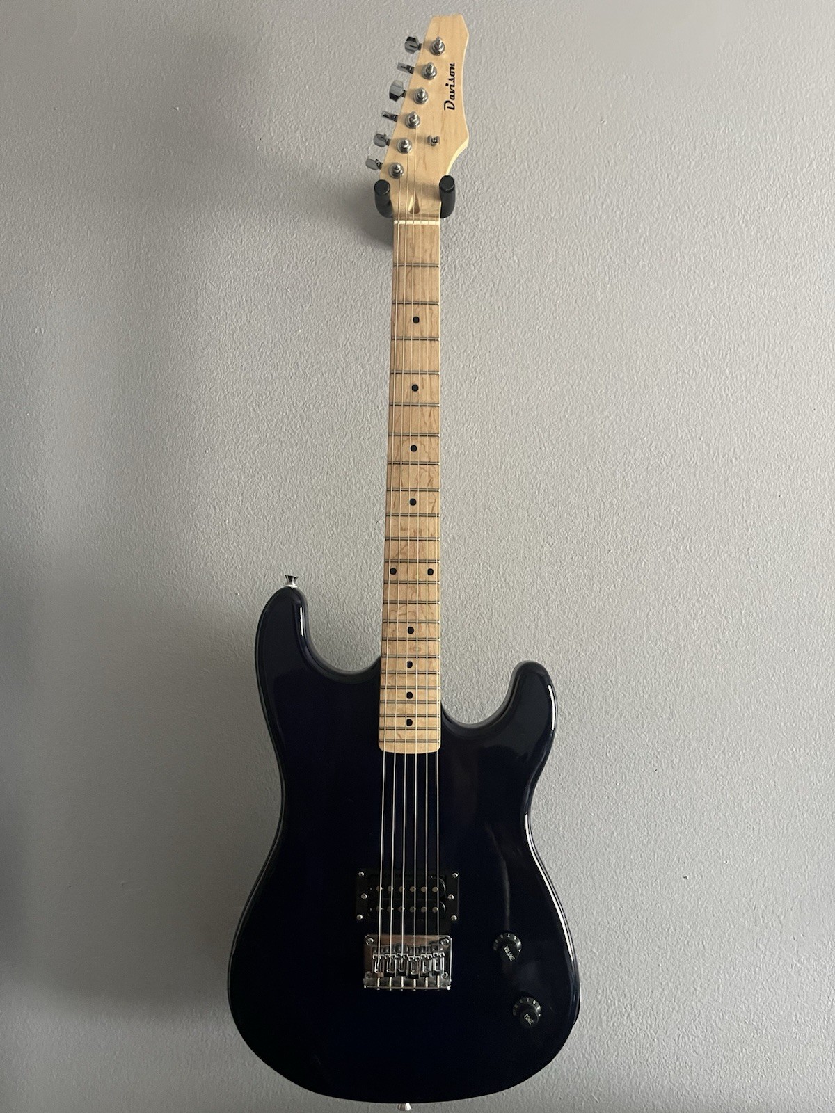 Davison Electric Guitar – Transparent Blue