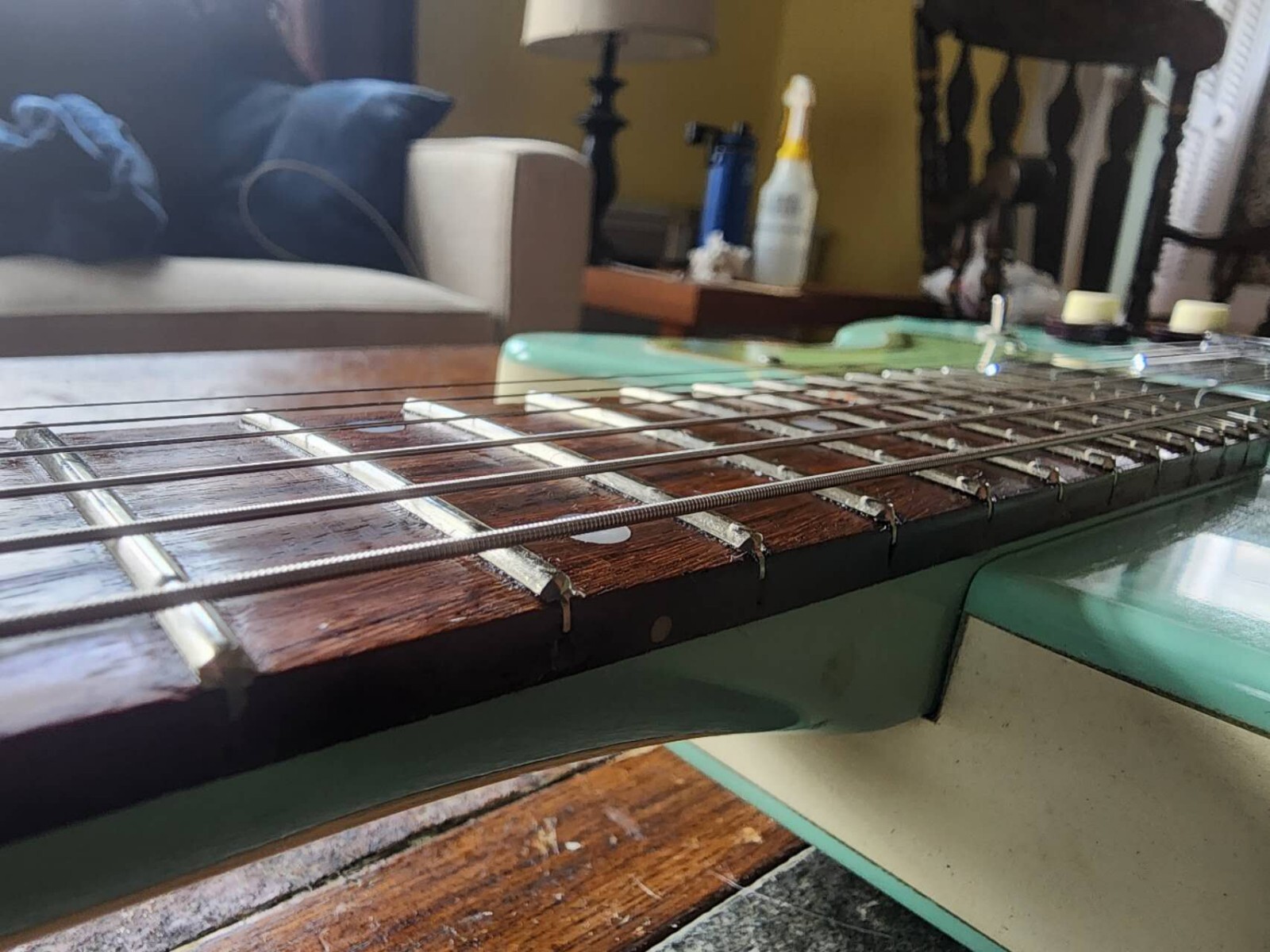 Danelectro U2 56 Reissue ’90s – seafoam green