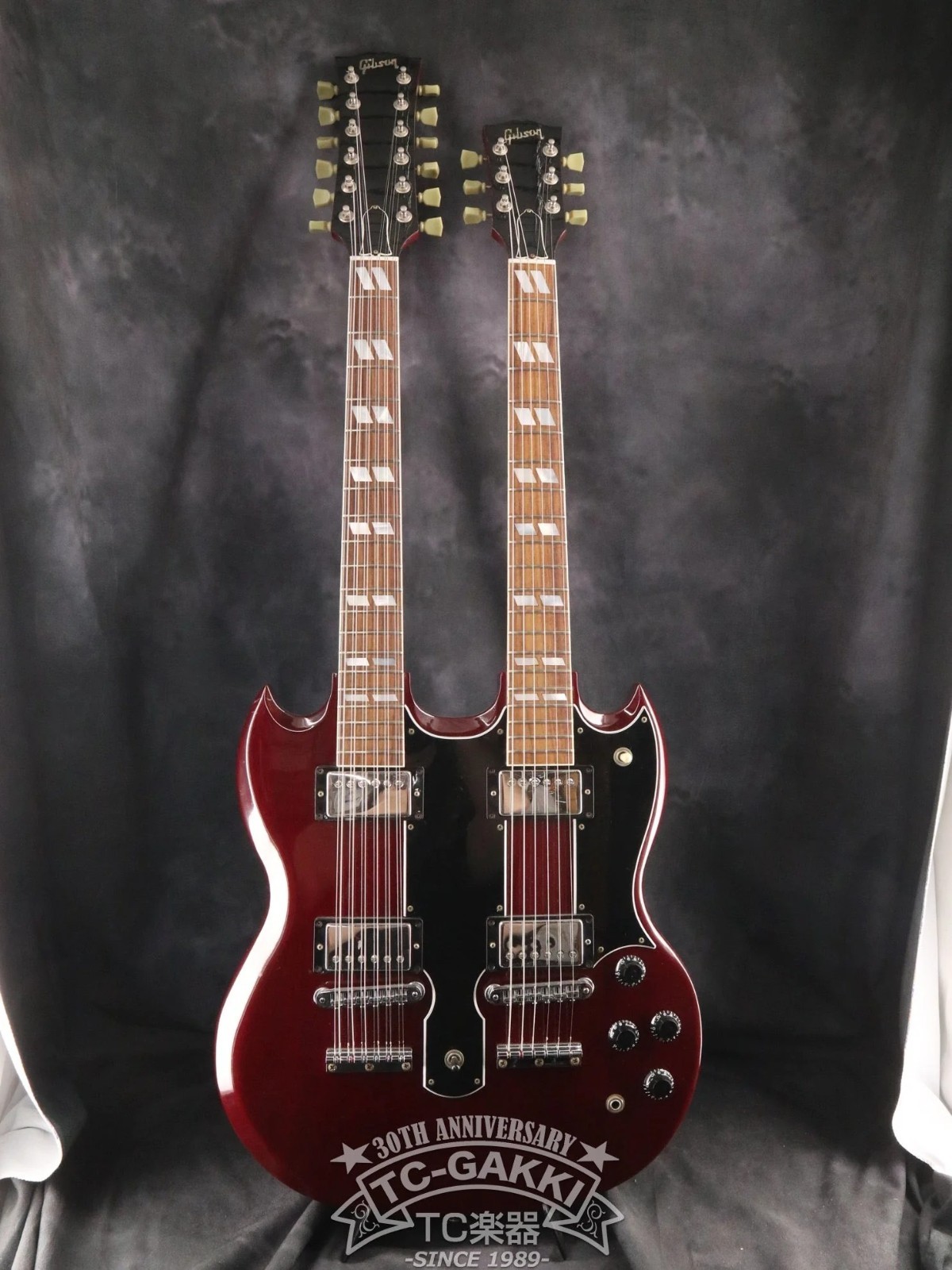 Gibson USA 1991 EDS-1275 Heritage Cherry Original Hardcase Safe Packing