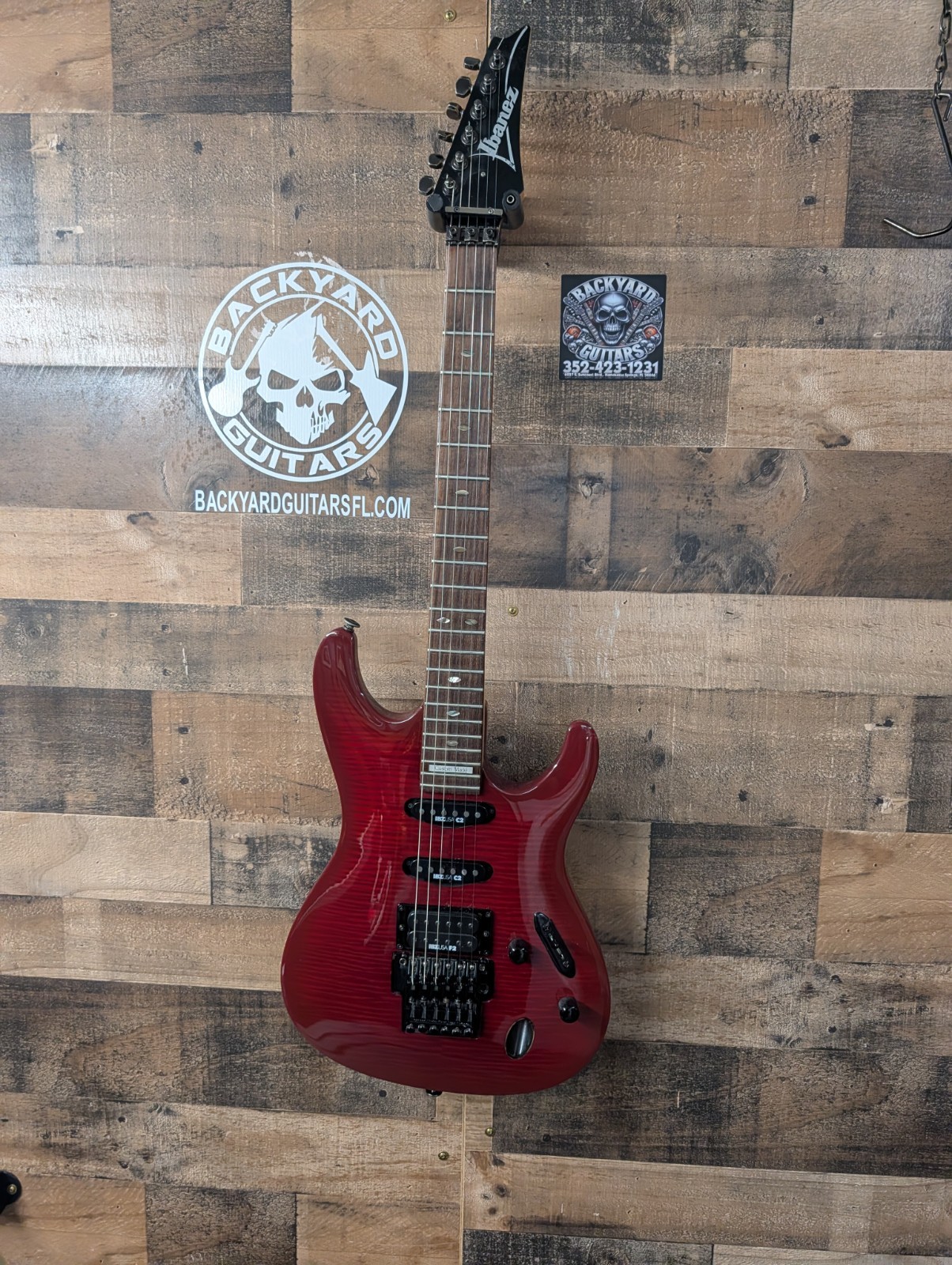 Ibanez Saber S-540 Custom Made 1990 USA/ Hollywood Plate